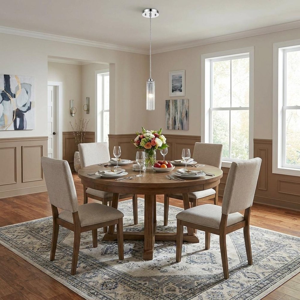 Solo 1-Light Polished Chrome Pendant With Multi-Faceted Round Crystal Shade HomeRoots