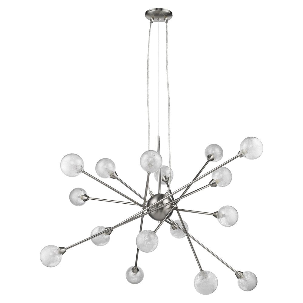 Modern Multi Light Geometric Hanging Chandelier Light — view 1