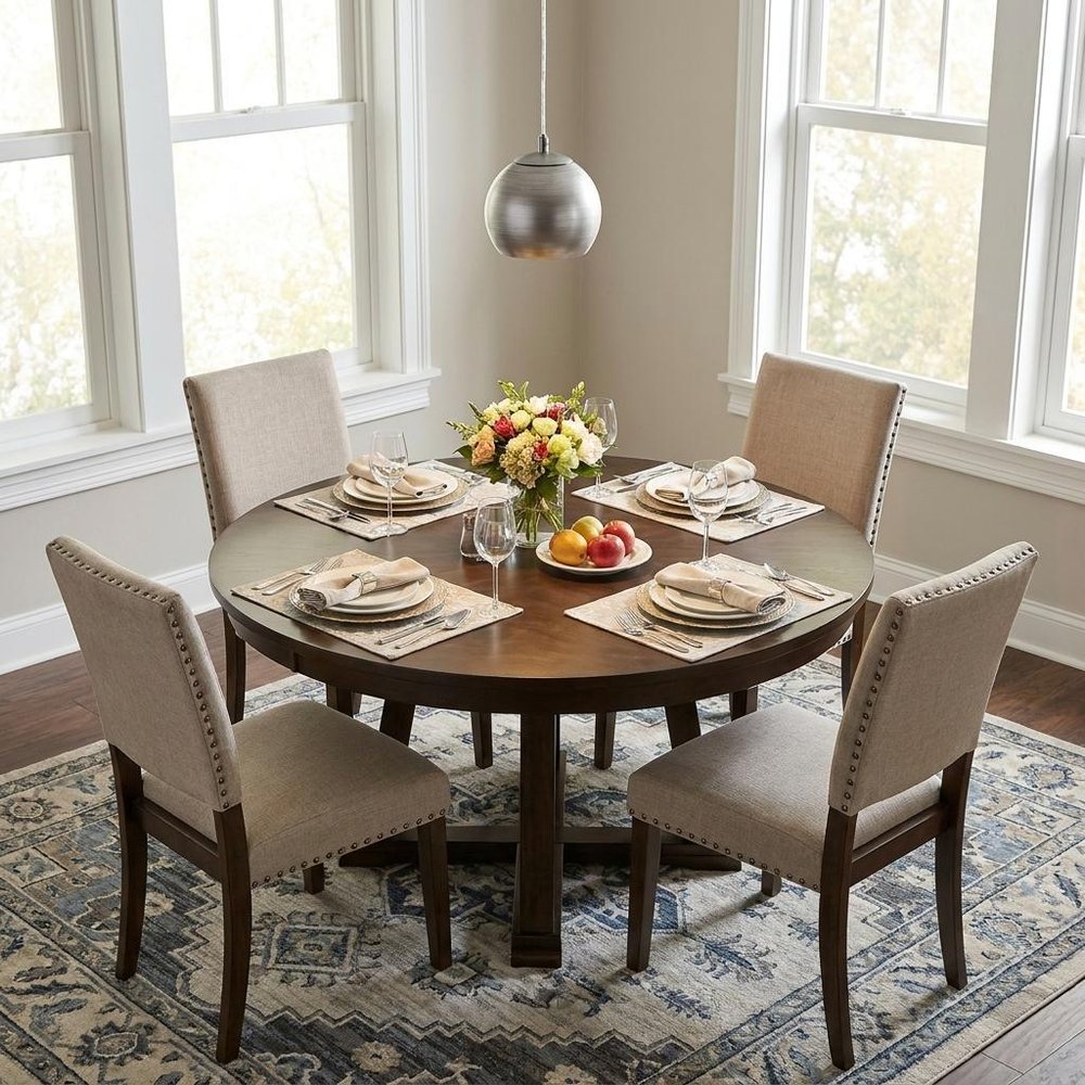 Light Gray and Gold Hanging Dome Light — view 5