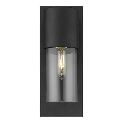Black And Clear Transparent Dimmable Outdoor Hanging Light With Black And Clear Shades HomeRoots
