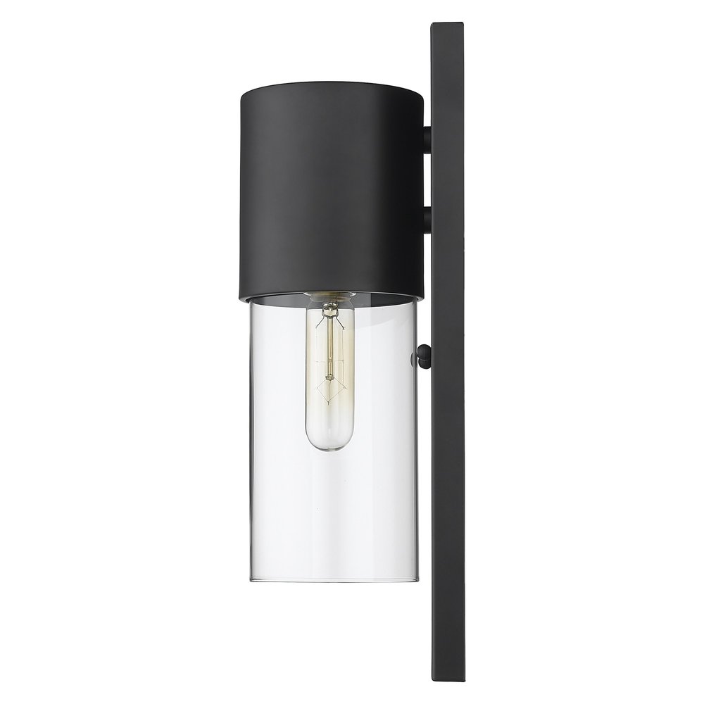 Black And Clear Transparent Dimmable Outdoor Hanging Light With Black And Clear Shades HomeRoots