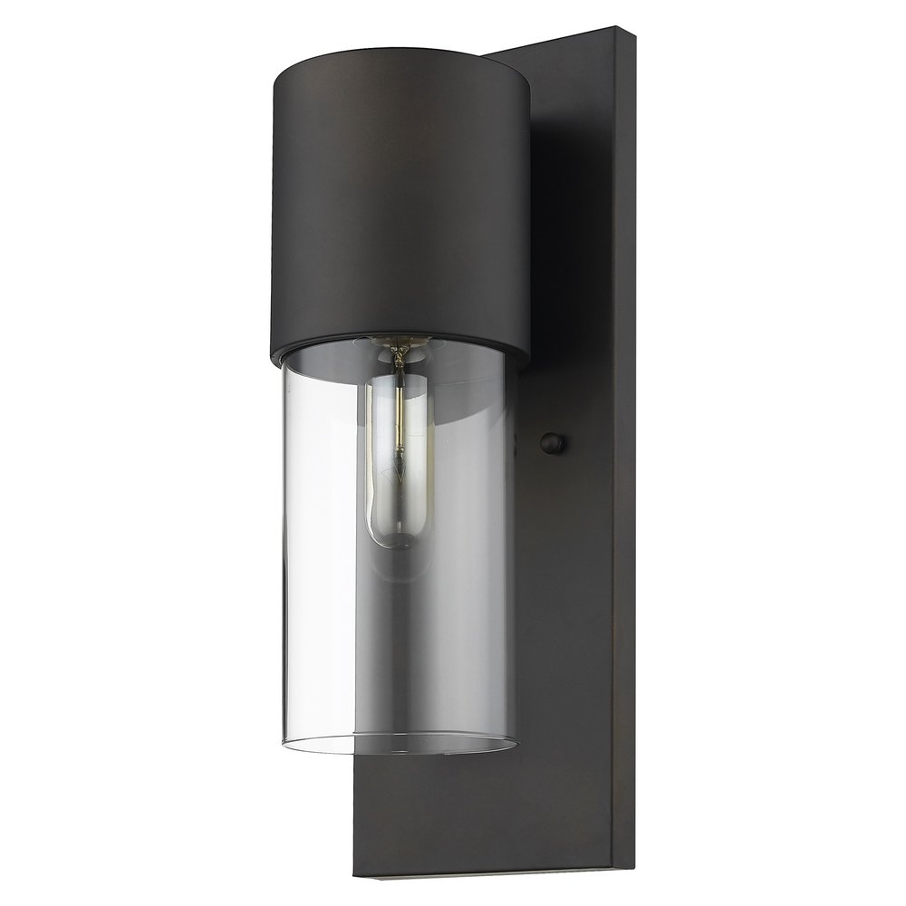 16" Metal and Glass Flush Mounted Sconce HomeRoots