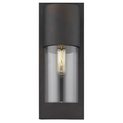 16" Metal and Glass Flush Mounted Sconce HomeRoots