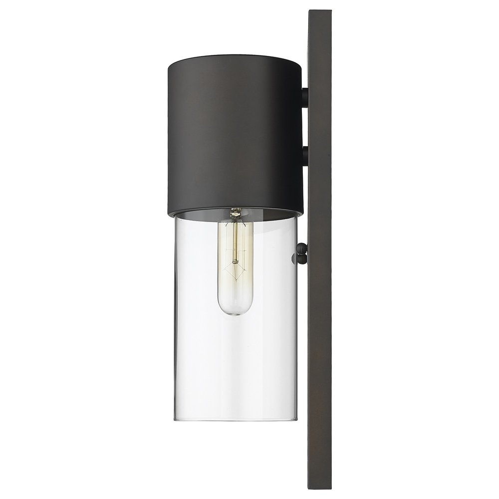 16" Metal and Glass Flush Mounted Sconce HomeRoots