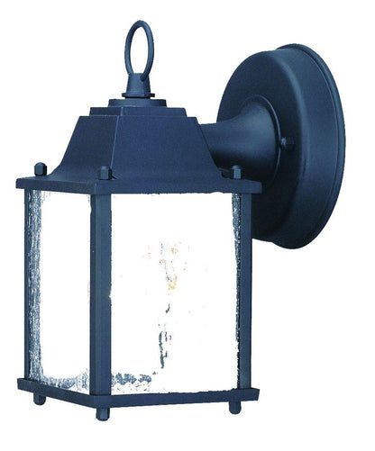 Matte Black Hanging Waterfall Glass Lantern Wall Light HomeRoots