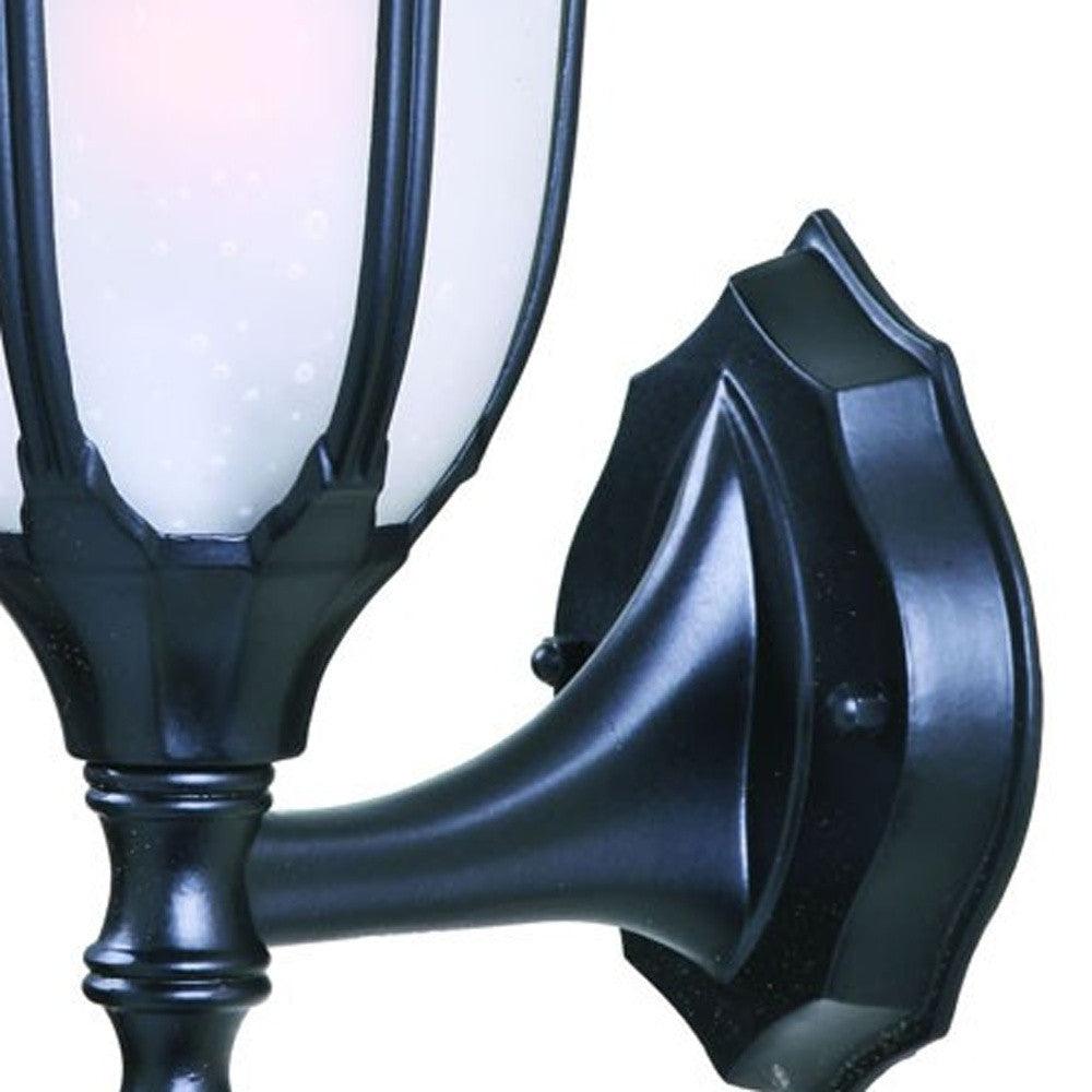 Matte Black Lamp Shape Swing Arm Wall Light - FurniFindUSA