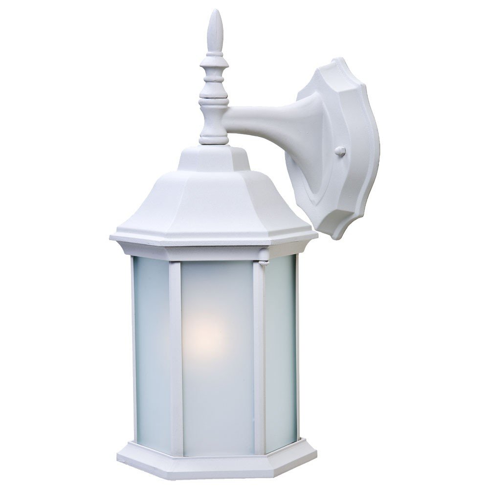 White Frosted Glass Swing Arm Wall Light HomeRoots