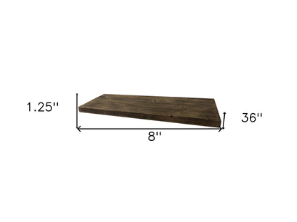 8" Solid Wood Shelving Unit - FurniFindUSA