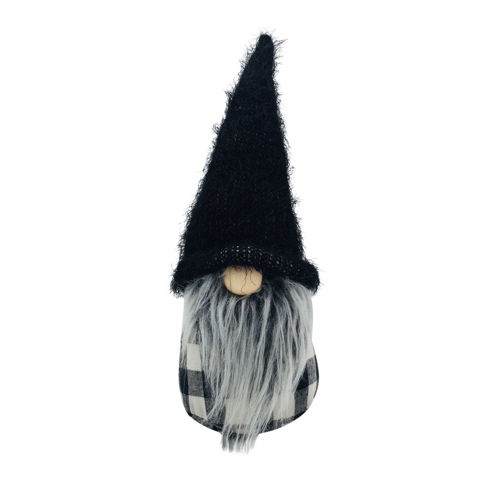 Black and White Buffalo Check Groovy Gnome HomeRoots