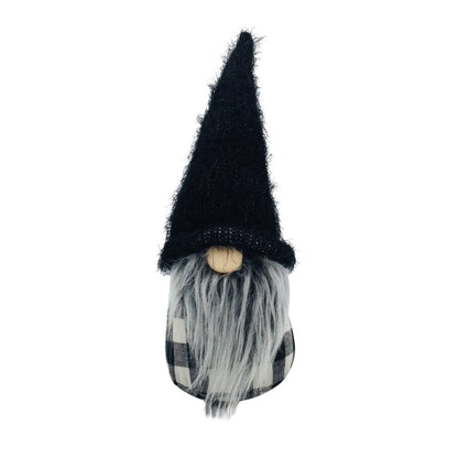 Black and White Buffalo Check Groovy Gnome HomeRoots