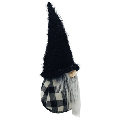 Black and White Buffalo Check Groovy Gnome HomeRoots