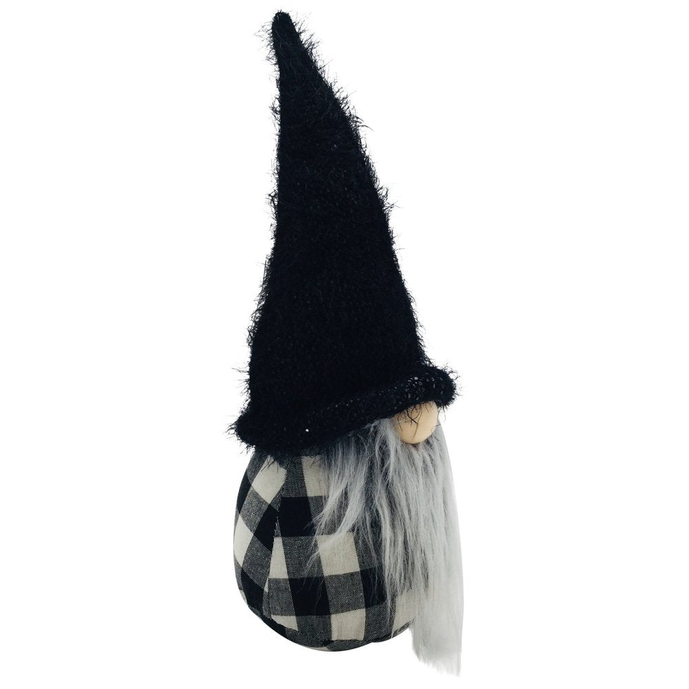 Black and White Buffalo Check Groovy Gnome HomeRoots