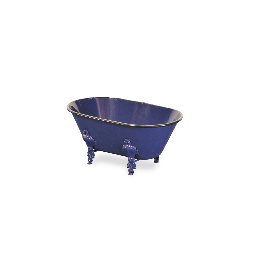 Royal Blue Bathtub Decorative Sculpture HomeRoots