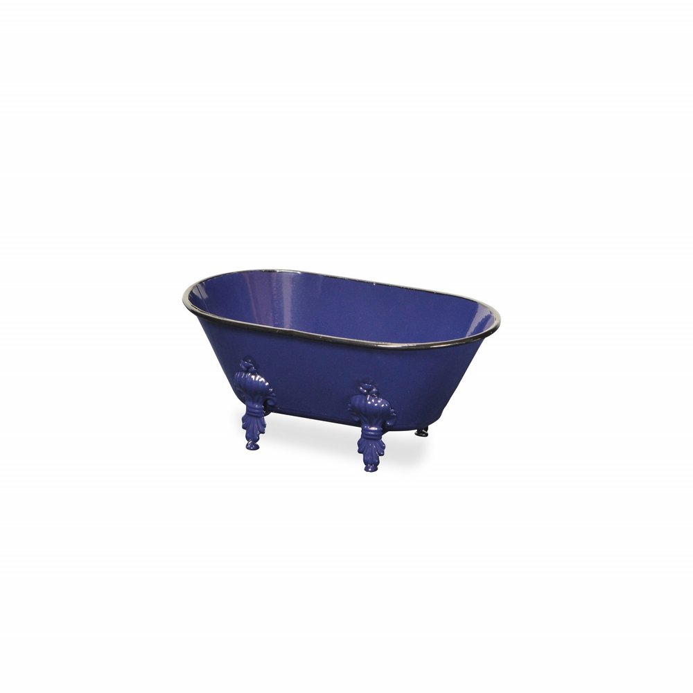 Royal Blue Bathtub Decorative Sculpture — view 8