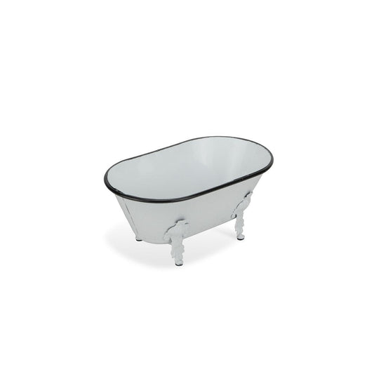 White Bathtub Decorative Sculpture HomeRoots