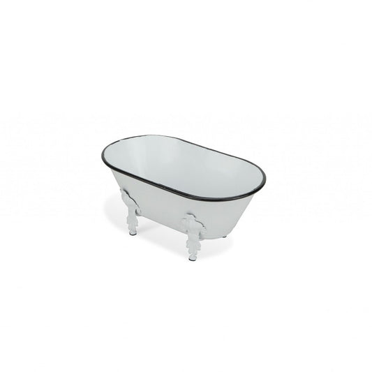 White Bathtub Decorative Sculpture HomeRoots