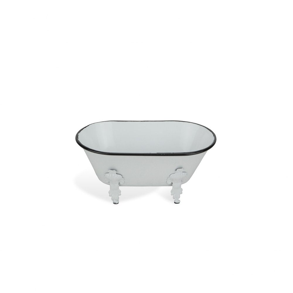 White Bathtub Decorative Sculpture — view 3