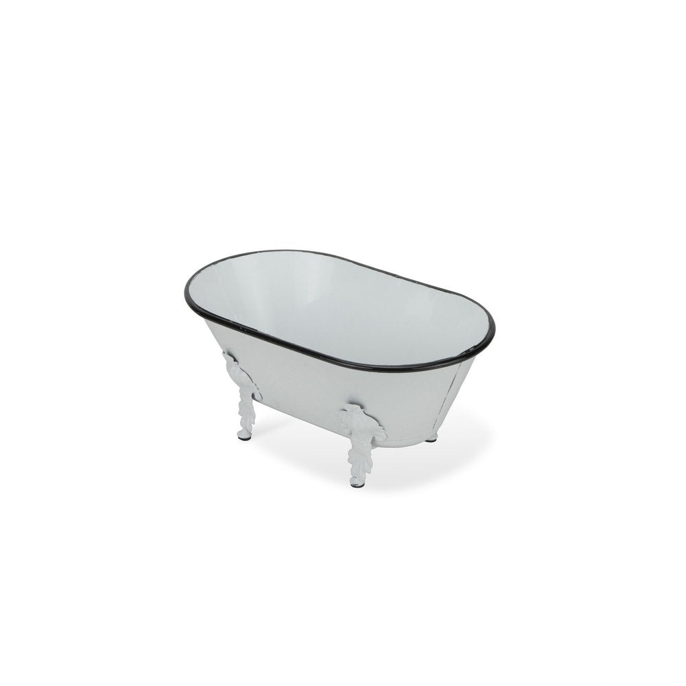 White Bathtub Decorative Sculpture HomeRoots