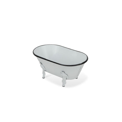 White Bathtub Decorative Sculpture HomeRoots