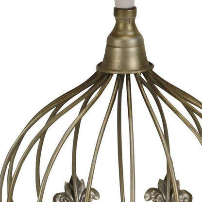 10" Bronze Metal Hand Painted Decorative Crown Tabletop Sculpture HomeRoots