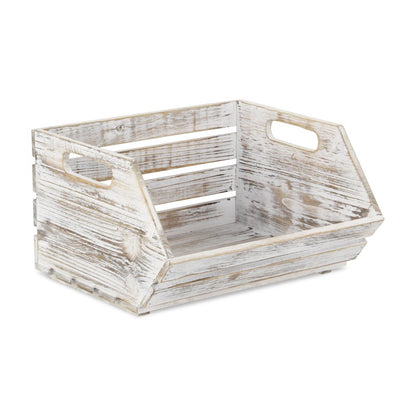 13" Gray Solid Wood Desk Organizer HomeRoots