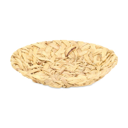 Braided Water Hyacinth Decorative Bowl