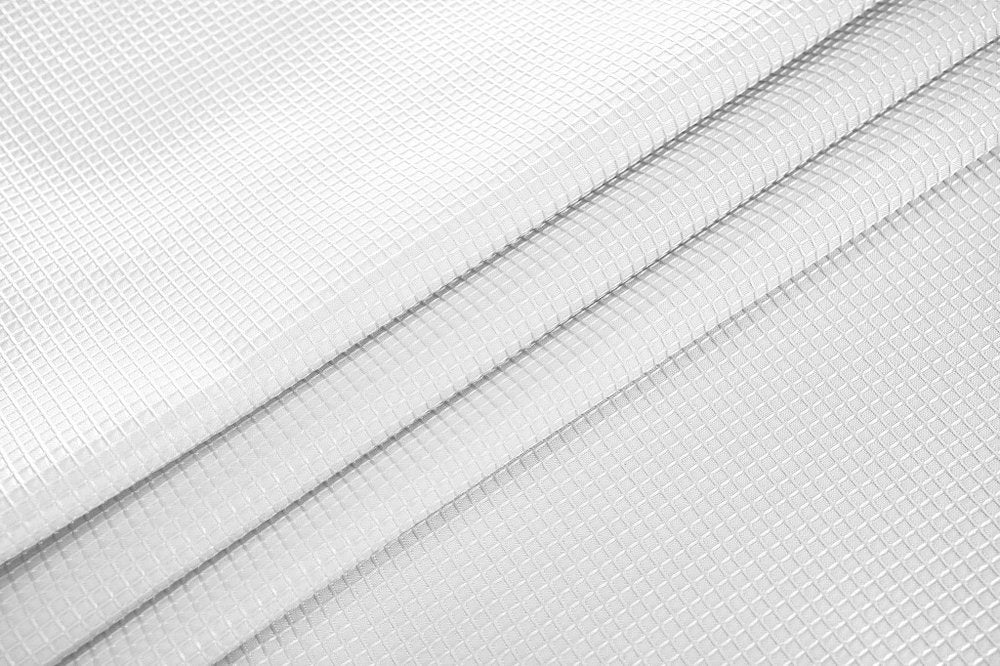 Luxurious White Waffle Weave Shower Curtain HomeRoots
