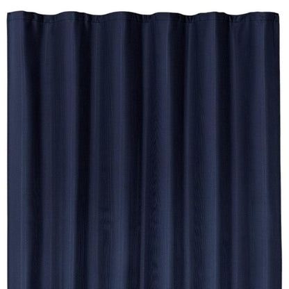 Luxurious Navy Waffle Weave Shower Curtain HomeRoots