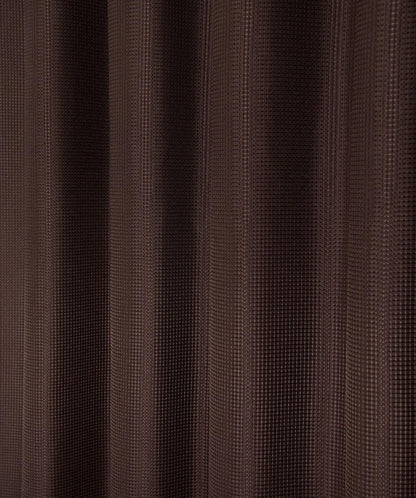 Luxurious Brown Waffle Weave Shower Curtain - FurniFindUSA