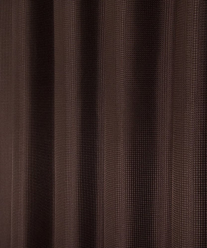 Luxurious Brown Waffle Weave Shower Curtain HomeRoots