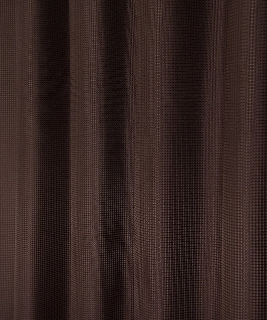 Luxurious Brown Waffle Weave Shower Curtain HomeRoots