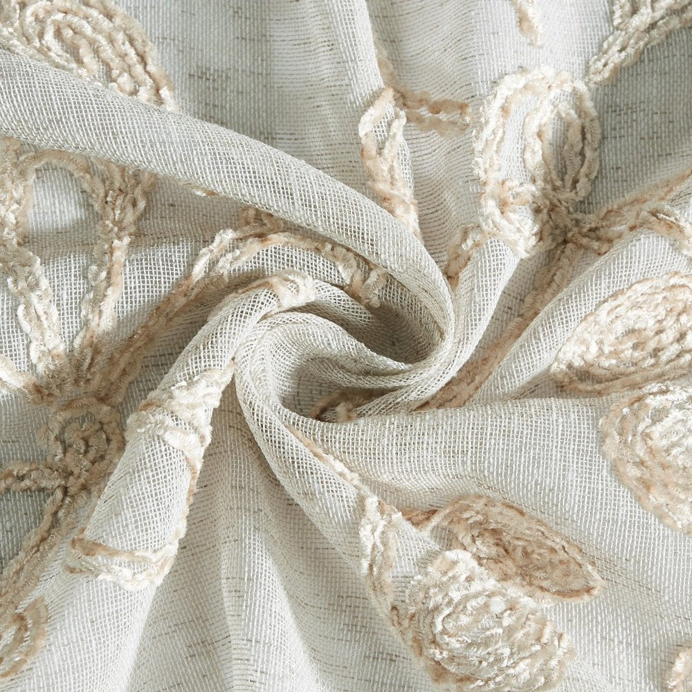 72" Linen Polyester Shower Curtain — view 5