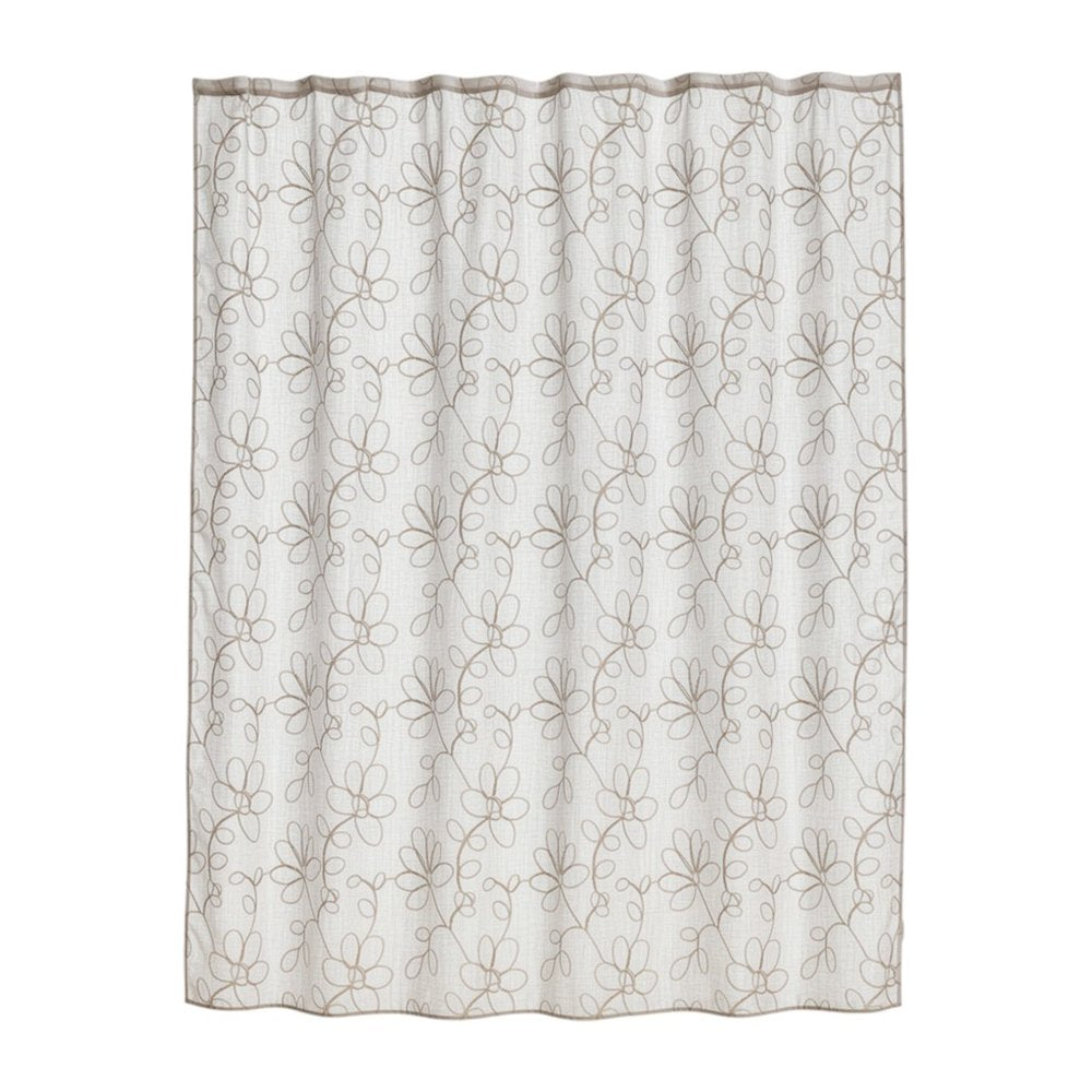 72" Linen Polyester Shower Curtain HomeRoots