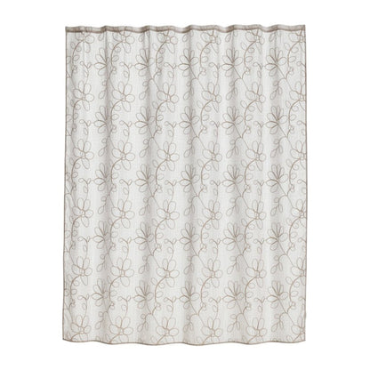 72" Linen Polyester Shower Curtain HomeRoots