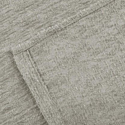 Silver Soft Textured Shower Curtain - FurniFindUSA