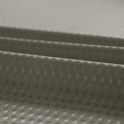 Gray Sheer and Grid Shower Curtain and Liner Set HomeRoots