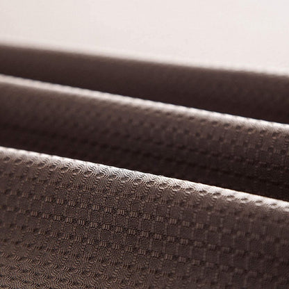 Brown Modern Grid Shower Curtain and Liner Set HomeRoots