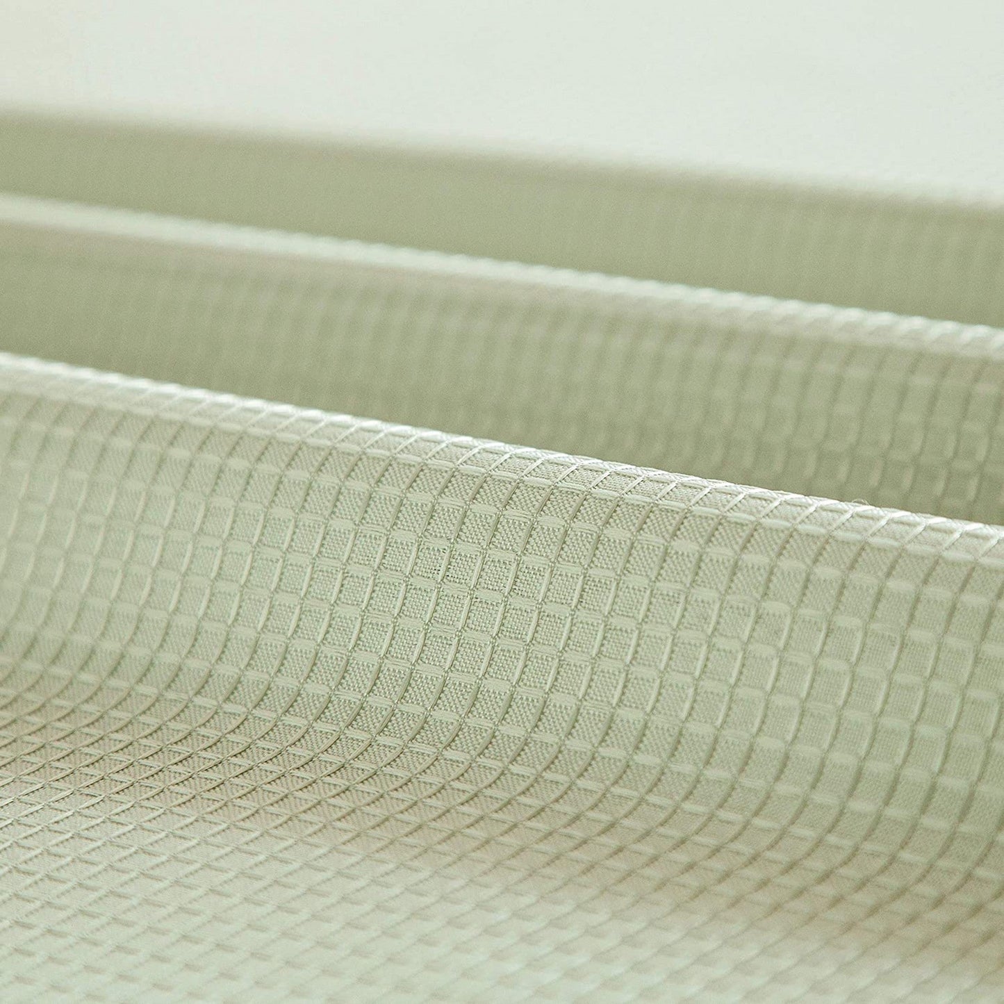 Sage Green Modern Grid Shower Curtain and Liner Set HomeRoots