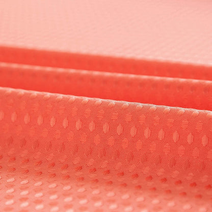 Coral Sheer and Grid Shower Curtain and Liner Set HomeRoots