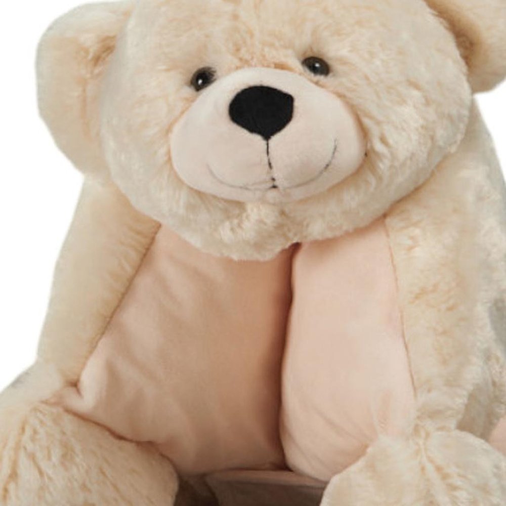 22" X 18" Ivory Bear Throw Pillow — view 7