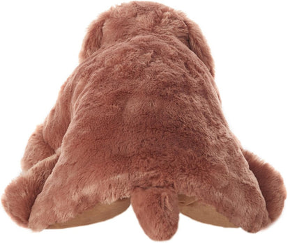 22" X 18" Brown Dog Throw Pillow