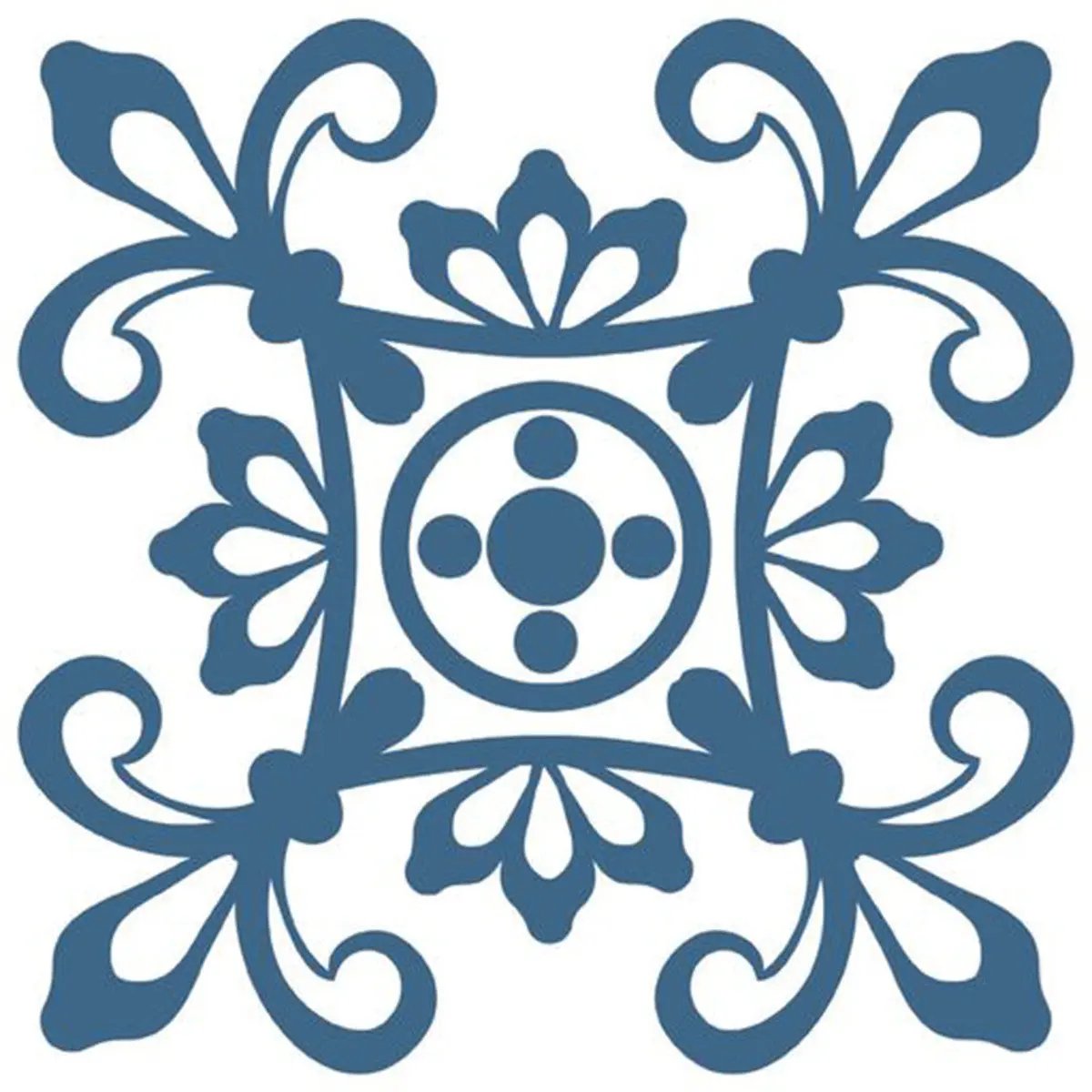 4" X 4" Teal And White Mosaic Peel And Stick Removable Tiles HomeRoots