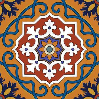 4" X 4" Mediterranean Mash Mosaic Peel and Stick Tiles HomeRoots