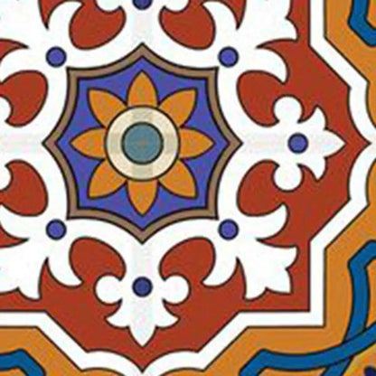 4" X 4" Mediterranean Mash Mosaic Peel and Stick Tiles HomeRoots