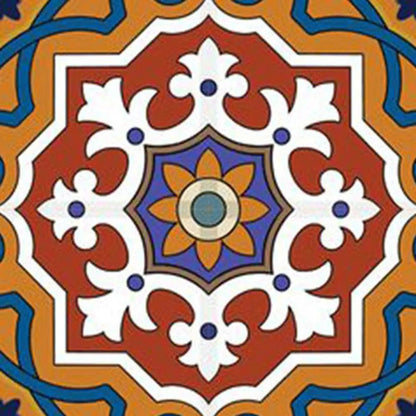 4" X 4" Mediterranean Mash Mosaic Peel and Stick Tiles HomeRoots