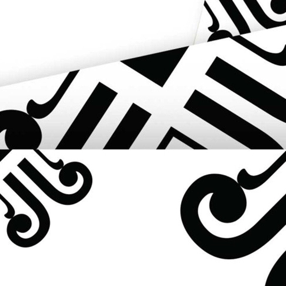 4" X 4" Black and White Daisy Peel and Stick Removable Tiles HomeRoots