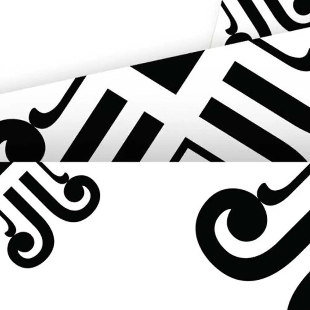 4" X 4" Black and White Daisy Peel and Stick Removable Tiles HomeRoots