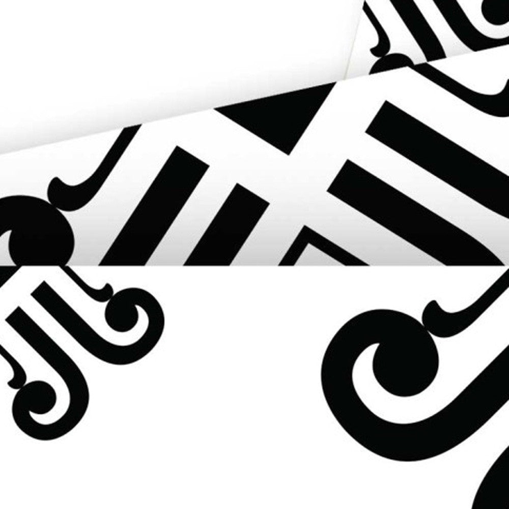 4" X 4" Black and White Daisy Peel and Stick Removable Tiles HomeRoots