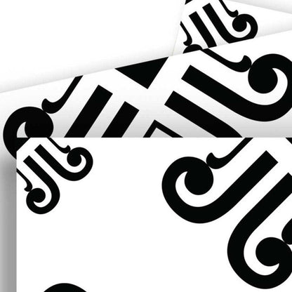 4" X 4" Black and White Daisy Peel and Stick Removable Tiles HomeRoots