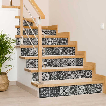 4" X 4" Gray and White Multi Peel and Stick Removable Tiles HomeRoots